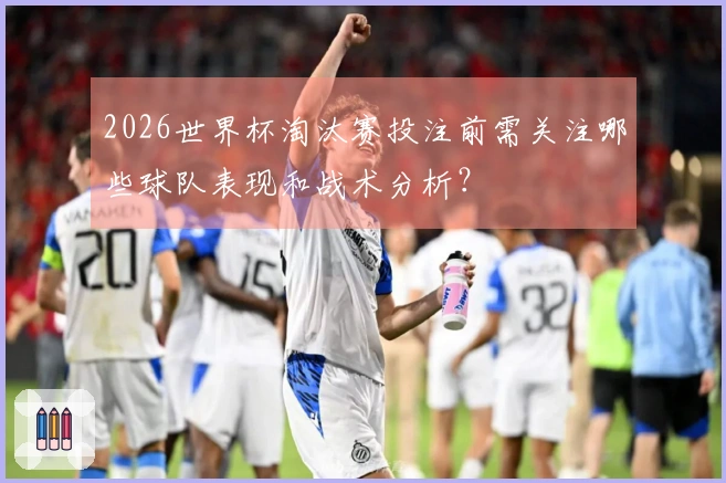 2026世界杯淘汰赛投注前需关注哪些球队表现和战术分析？