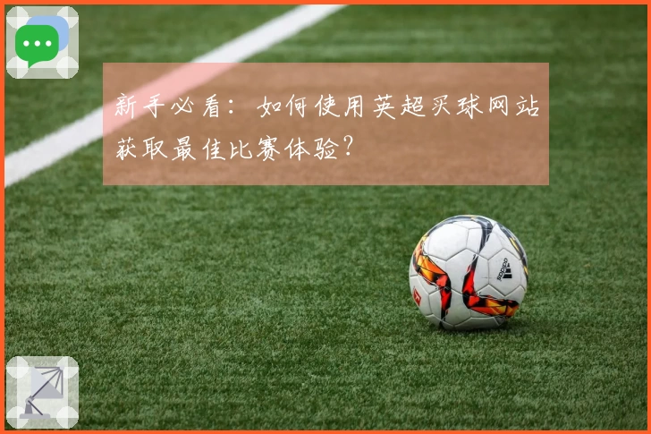 新手必看：如何使用英超买球网站获取最佳比赛体验？
